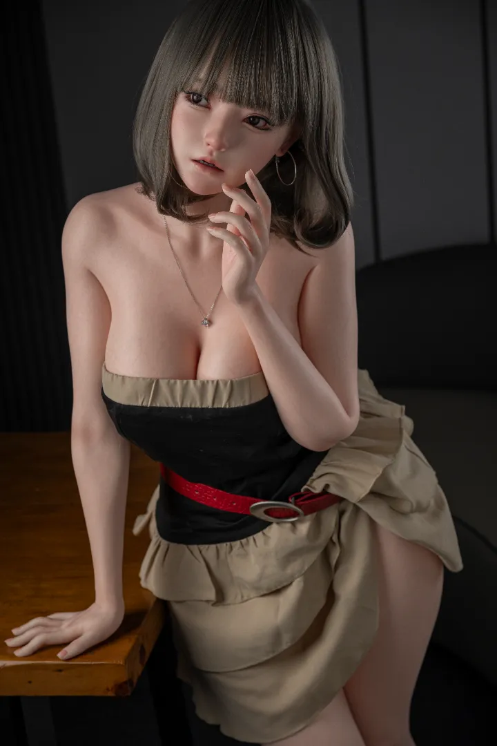 152cm (5ft) E-Cup Full Figured Silicone Sex Doll Una, ROS Head #125B